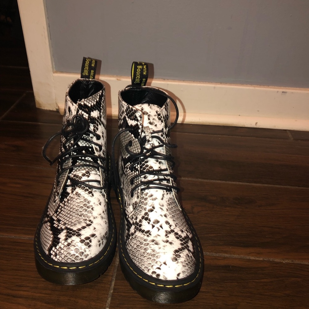 Snakeskin Dr. Marten Look-a-Likes